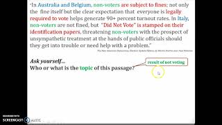 Unstated Main Ideas in Paragraphs