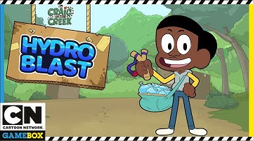 Craig Of The Creek Gameplay | Hydro Blast  – New Game Out Now!! | Cartoon Network GameBox