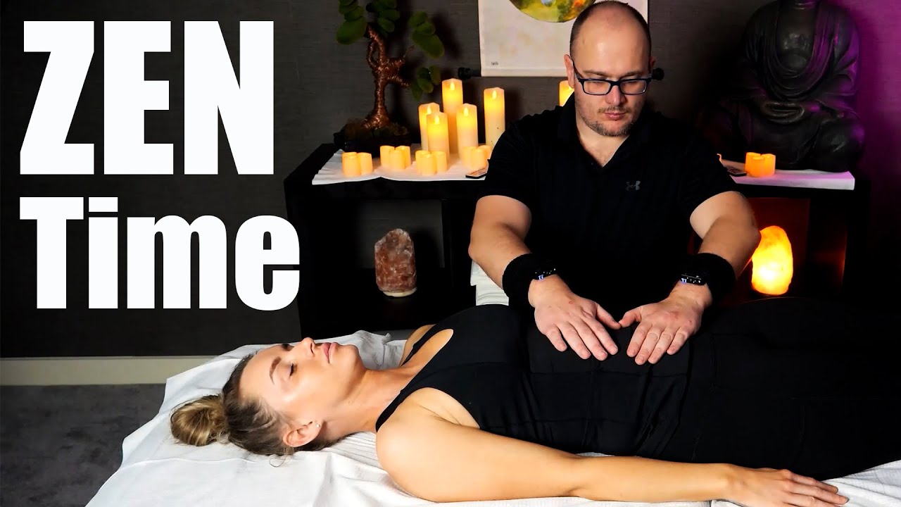ZEN Shiatsu - Balancing the Spleen & Heart Protector To Calm Overthinking [ASMR]