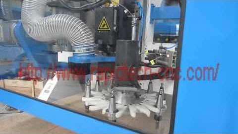 disc type ATC carousel auto tool changer cnc machining center