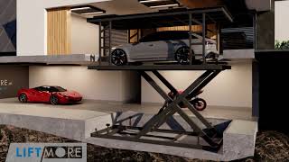 Telescopic double deck car lift - LiftMore Autoliften by LiftMore Autoliften 7,227 views 3 years ago 42 seconds