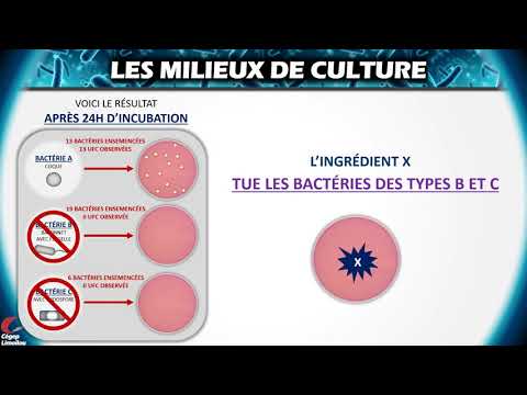 Vidéo: Qu'est-ce qu'un agent sélectif en microbiologie ?