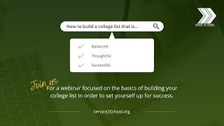 How to Build a Balanced, Thoughtful, Successful College List