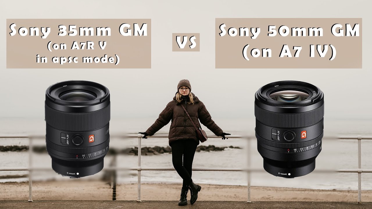 Sony A7R V 35mm GM apsc mode vs Sony A7 IV 50mm GM full frame YouTube