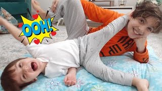 İlyas Ve Ilgaz Takla Atıyor Somersault Game Ğlence