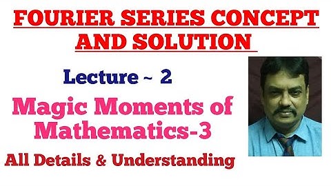 Fourier Series Solution || Mathematics-3 #B.Tech #Gate