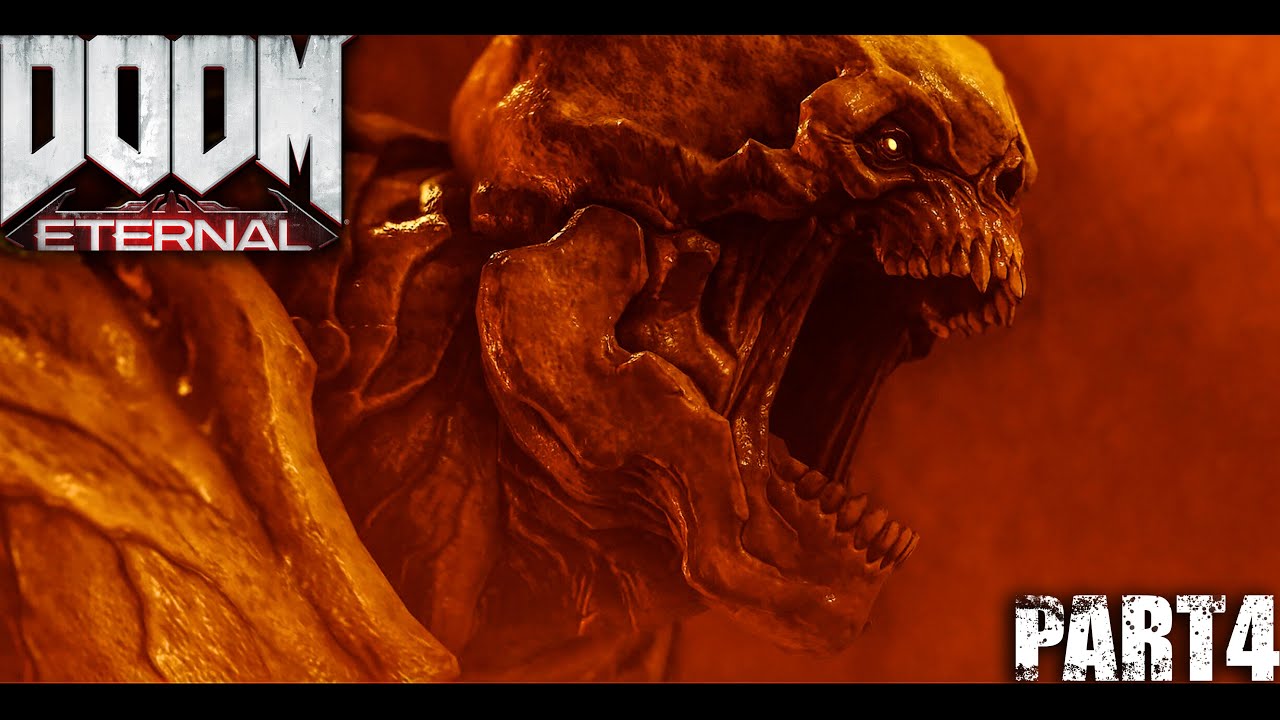 Frozen Flames (Getting The Double Barrel) DOOM Eternal - Part 4 - 4K ...