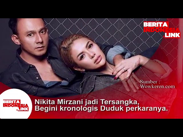 Nikita Mirzani jadi Tersangka, begini kronologis duduk perkaranya