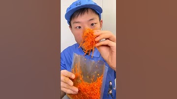 Chinese snacks latiao #squidgame #funny #food #chinesesnacks #chinesefruit #shorts #latiao