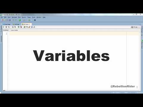 PL SQL tutorial 2   PL SQL Variables in Oracle Database By Manish Sharma RebellionRider