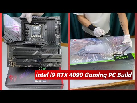 intel i9 13th gen RTX 4090 PC Build