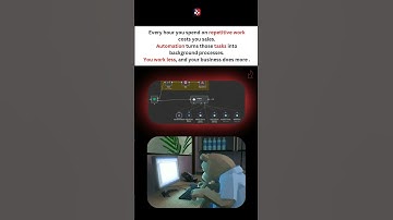 STOP wasting time on repetitive tasks ⏰ Link in bio 🔗 #automateyourbusiness #workflow #aitools