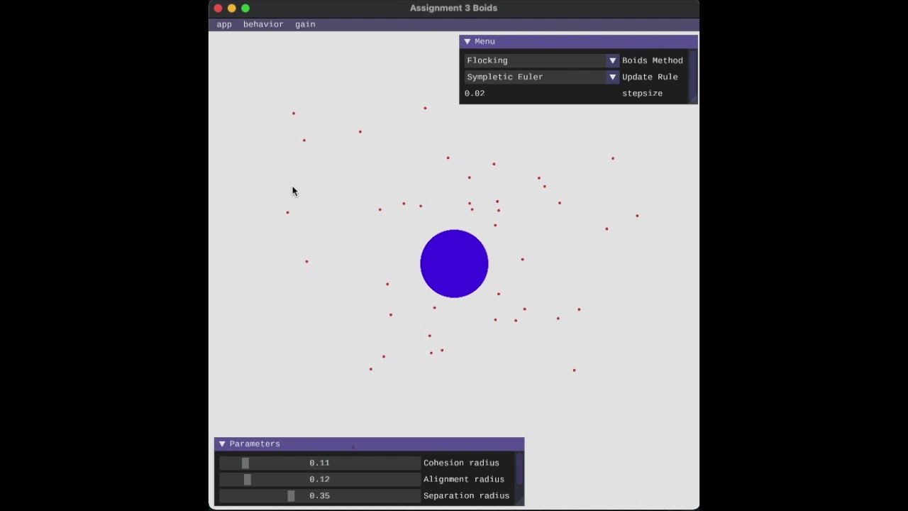 CMM21 - Boids: Flocking Behavior