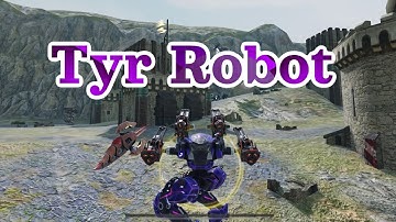 Tyr is Back with new machine gun | War Robots Gameplay