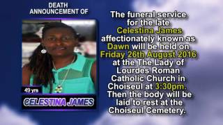 Celestina James short 1