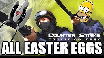 All Easter Eggs In Counter Strike: Condition Zero Deleted Scenes