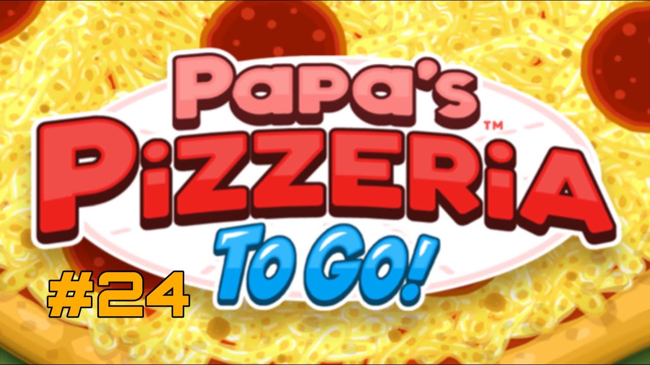 Papa's Pizzeria To Go! Day 47 ✅️: Serve 30 pizzas with Ground