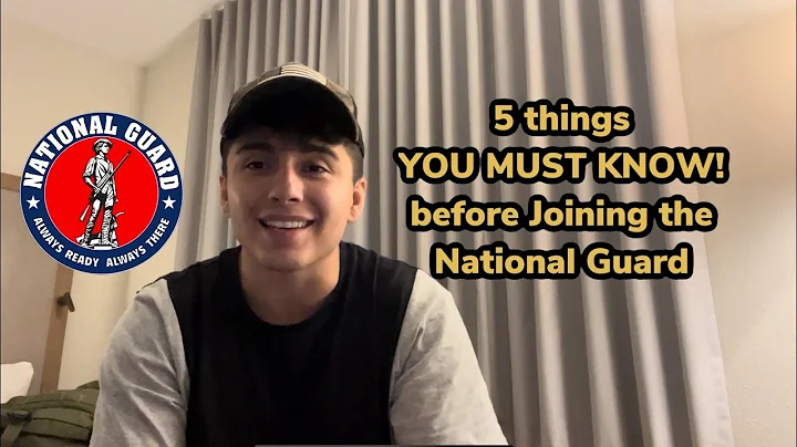 National Guard 5 things YOU MUST KNOW before joining! - DayDayNews