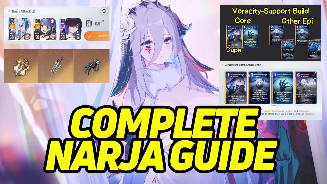 Zeee Ultimate Narja S1 Guide - Best Chaos Support!【Chaos Zero Nightmare】