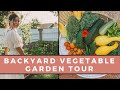 Backyard Vegetable Garden Tour | Gardening Tips