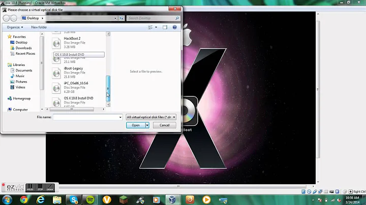 How to install Mac osx on Oracle VM Virtualbox