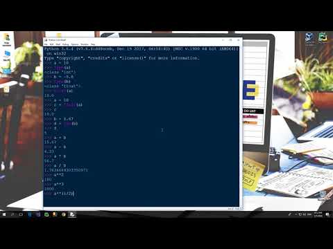 #4 ვიდეო გაკვეთილი - Numeric მონაცემის ტიპები და მათემატიკური ოპერაციები