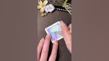 Zentangle Pattern Tangle #MOONPIE 禪繞畫入門 禪繞圖樣 (N.2032) how to draw by Eva Wu #bijou #shorts