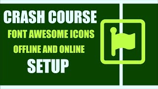 font Awesome Crash Course for Beginners