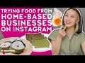Trying Food From Home-Based Businesses on Instagram - Tried and Tested: EP183