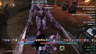 Sorcerer/Nightblade One Bar 100k dps parse (OLLYi-)