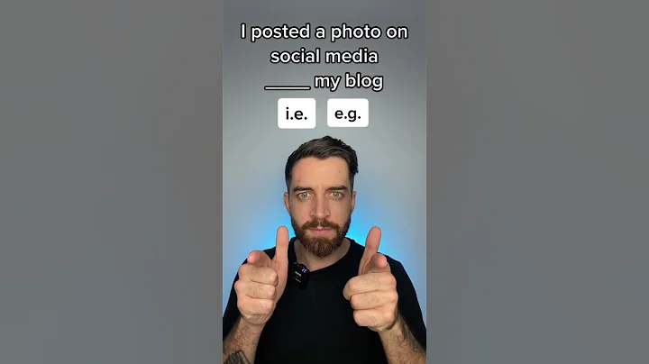 Do you know I.E. and E.G. in English?