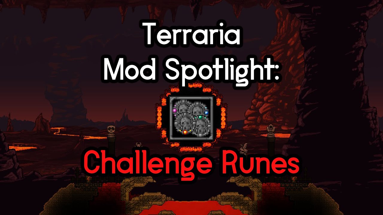 Turralia Rune Terraria Mod Spotlight: Challenge Runes - YouTube