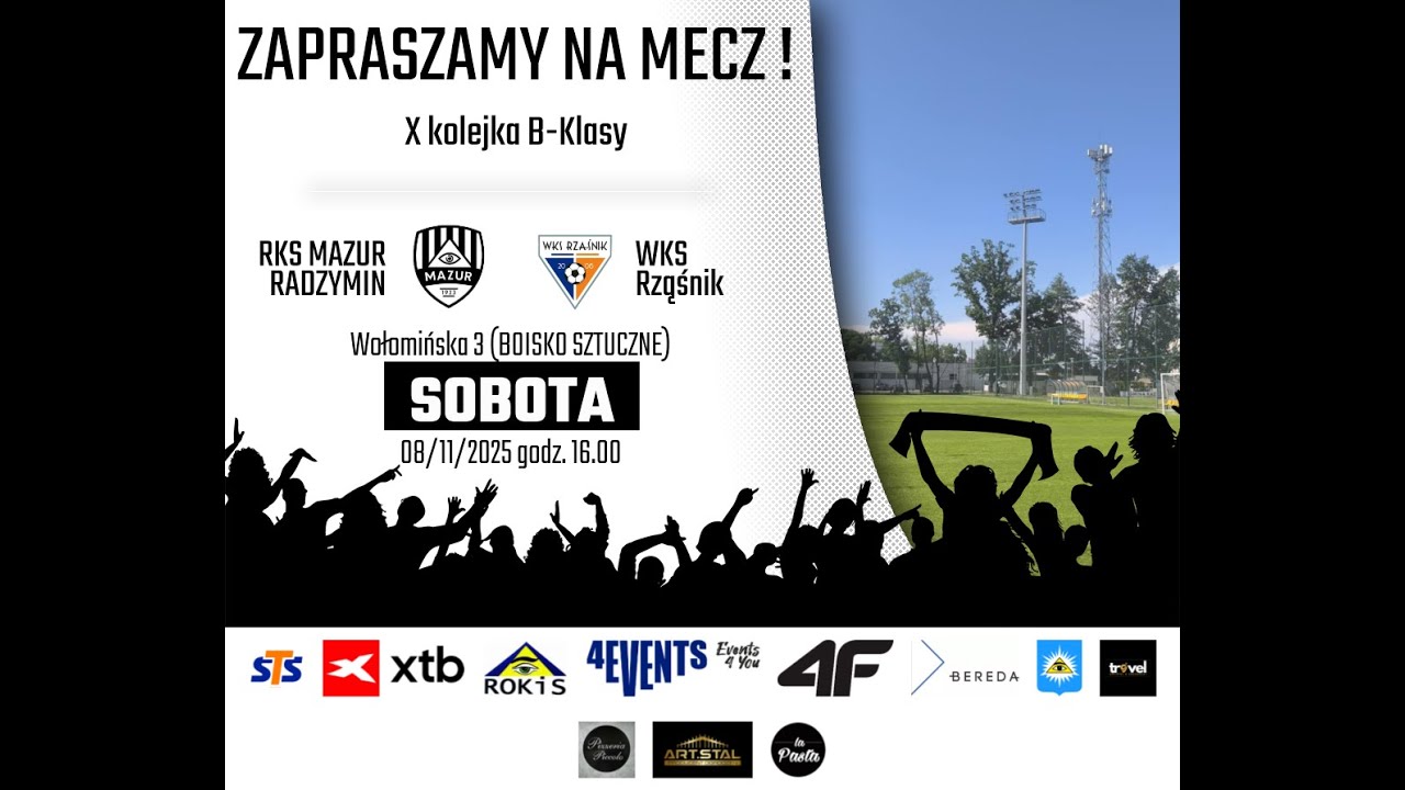 RKS Mazur Radzymin – WKS Rząśnik