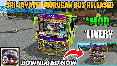 How to Download Sri Jayavel Murugan Bus Tamil |Bus Simulator Indonesia | #vfg #bussid