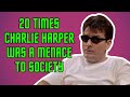 20 times charlie harper was a menace to society