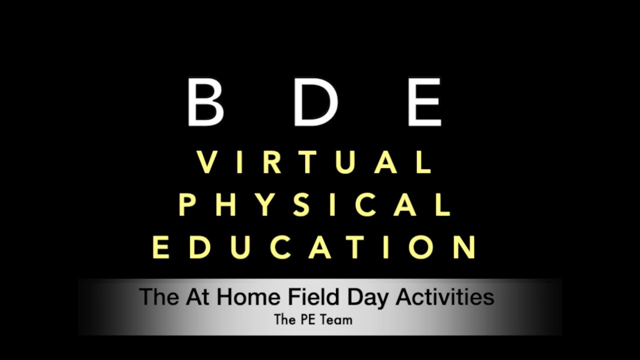 The At Home Field Day Activities 
