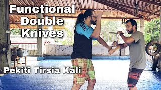 Functional Double Knife Drills - Strategies and Methods of Using Double Knife in Pekiti Tirsia Kali