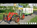 Making silage bales of grass, plowing the field, spreading lime | Osiek Farm | FS 19 | Timelapse #03