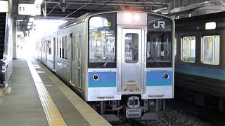 JR東日本　E127系 100番台 A3編成　篠ノ井線 松本駅
