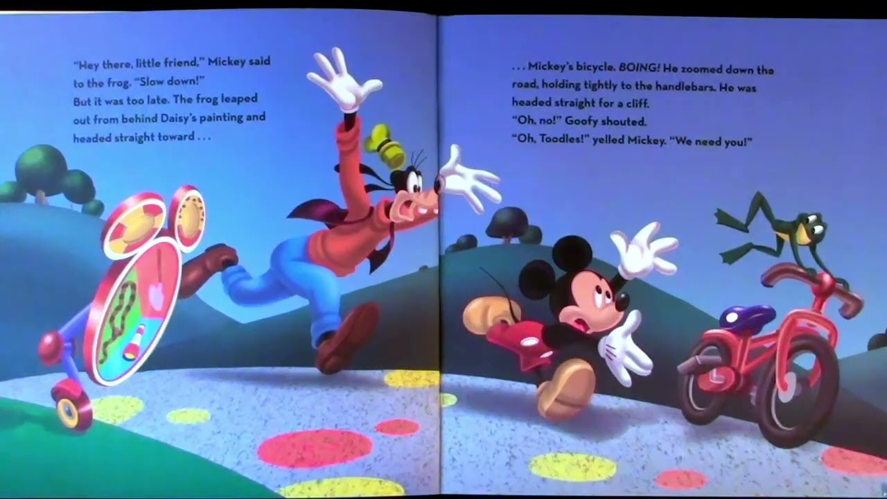 Микки Маус из Disney: «Семь раз отмерь, один раз отрежь!» — книга для чтения вслух для детей.