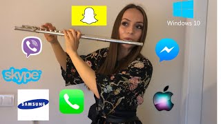 Notification and ringtone alerts on flute! 📱🎶😱🔊
