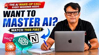 AI for Beginners | Watch This Before Learning AI | Complete Wake-Up Call | By GP Sir
