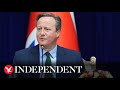 Watch again: David Cameron gives speech on cyber security in London