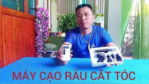 MÁY CẠO RÂU CẠO KHÔ TÔNG ĐƠ CẮT TÓC CẠO RÂU TỈA LÔNG MŨI ĐA CHỨC NĂNG 