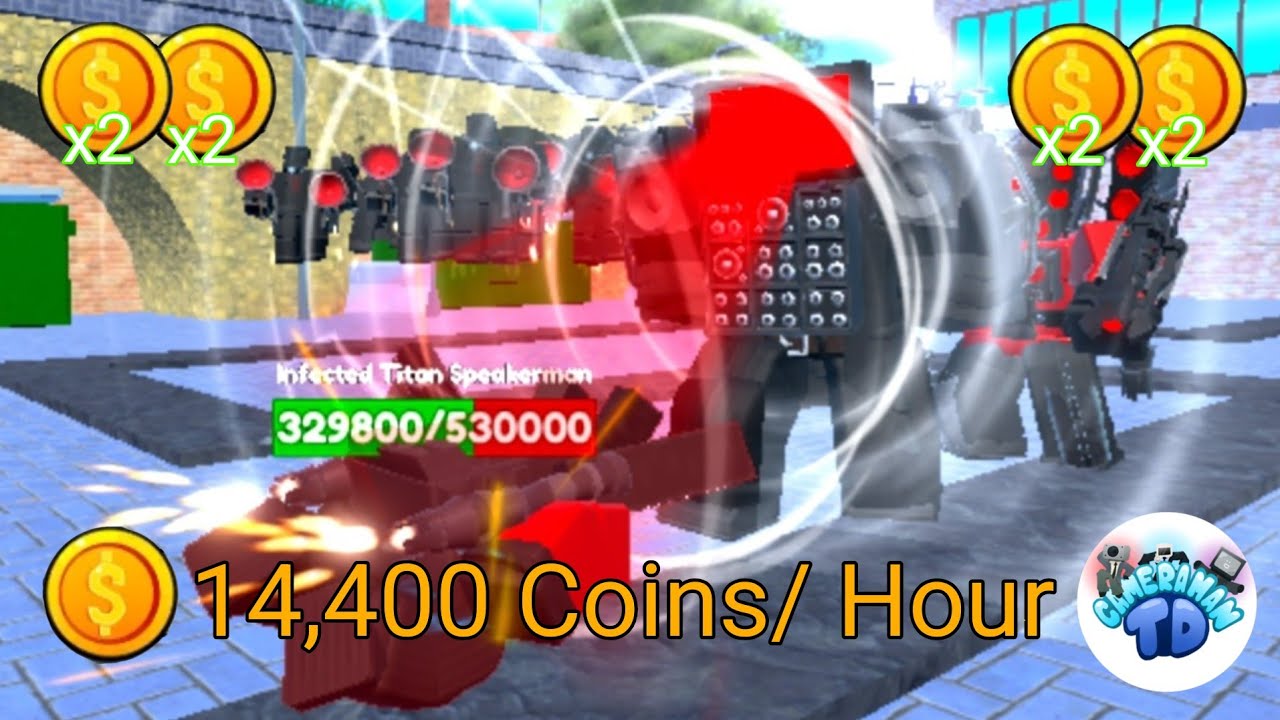 Roblox: Cameraman Tower Defense Ep 1 - Fram Coins video cover