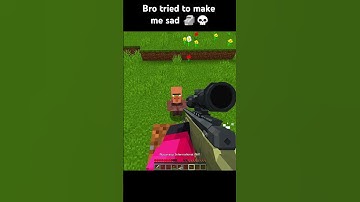 Minecraft Villager Meme 🗿💀 #minecraft #memes #gaming