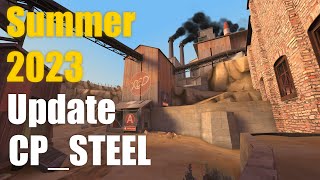 Major Changes on CP_STEEL [Comparison] tf2 summer update