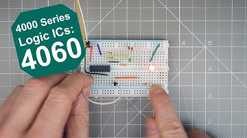 4000 Series Logic ICs : The 4060 Ripple Counter