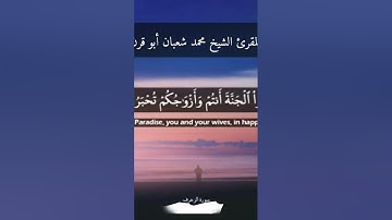 سورة الزخرف الشيخ محمد شعبان أبو قرن #محمد_شعبان_أبوقرن #اكسبلور #حالات_واتس #قران_كريم #اكسبلور
