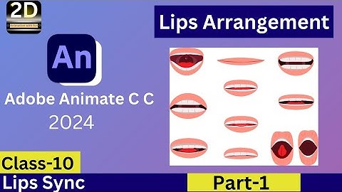 Adobe Animate cc 2024 |Lips Sync|2Danimation |animte cc 2024 course tutorial in hindi for beginner